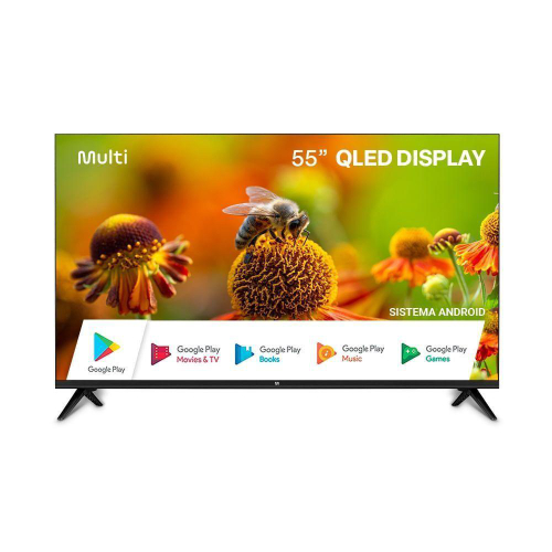 Smart TV 4K QLED 65” TCL C715 Android - Wi-Fi Bluetooth HDR 3 HDMI