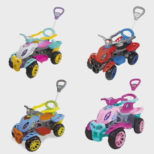 Triciclo Infantil Velotrol Motoca Meninos cor Vermelho Omotcha no Shoptime