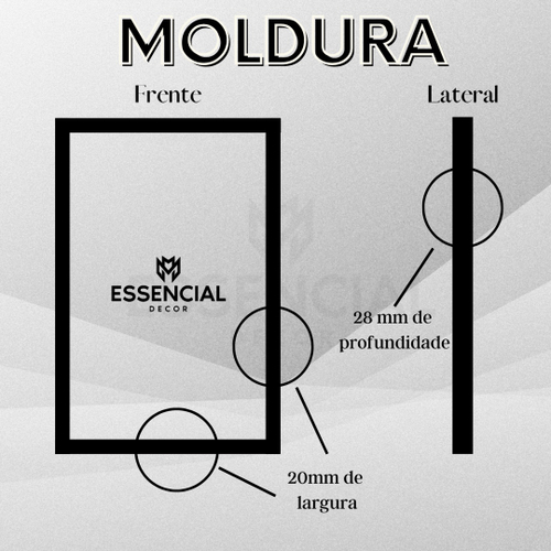 Quadro Decorativo 120x90 Moldura De Madeira Cavalo De Frente