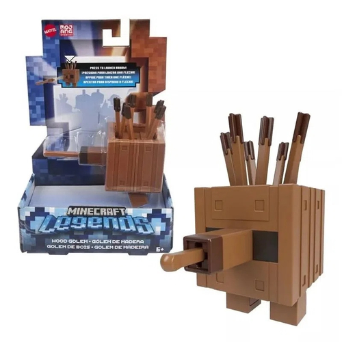 Boneco Creeper Minecraft 22cm - Mattel FVH22 no Shoptime