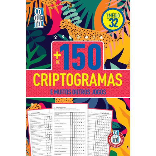 Livro Coquetel Criptograma Nível Médio Ed 84