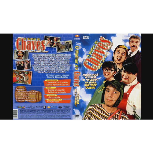 Dvd Chaves - Em Desenho Animado Volume 2 ( Lacrado)