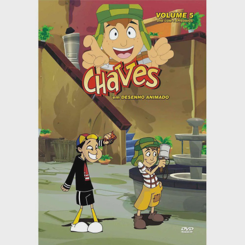 Dvd Chaves - Em Desenho Animado Volume 2 ( Lacrado)