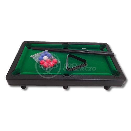 Jogo de Sinuca Infantil 30 x 17 cm Snooker Bilhar Brinquedo em Promoção na  Americanas