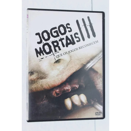 Jogos mortais 1 2 3 4 5 6 7 dvd original lacrado no Shoptime