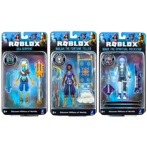 Figura Roblox - Aven Silver Warrior e Acessórios + Código - JP Toys -  Brinquedos e Actions Figures para todas as idades