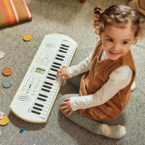 Teclado Infantil Casio Casiotone Sa-80 H2 44 Teclas Branco