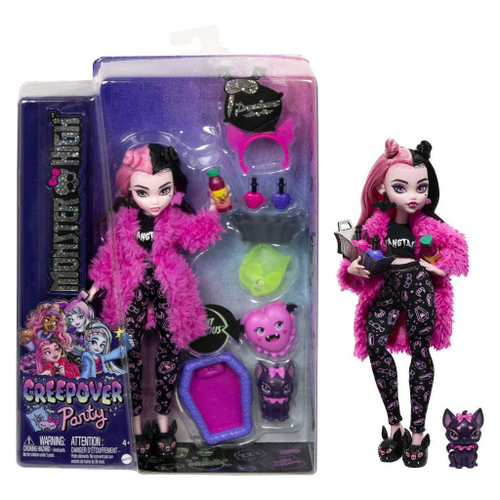 Monster High Boneca Creepover Frankie Stein HKY68 Mattel em Promoção na  Americanas