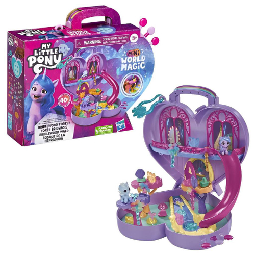 Brinquedo My Little Pony Com Mecanismo Pônei Sereia C0677