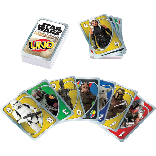 Jogo Cartas Uno Star Wars Mandalorian Baby Yoda Hjr23 Mattel