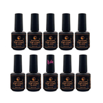 Top Coat Selante Pretinho Do Poder 15Ml Kit Com 10 Unidades