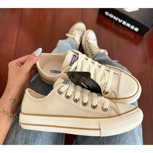 Tênis Converse All Star Chuck Taylor Bege