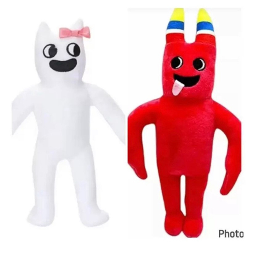 Pelúcia Rainbow Friends Roblox Monstro Vermelho Red 25cm