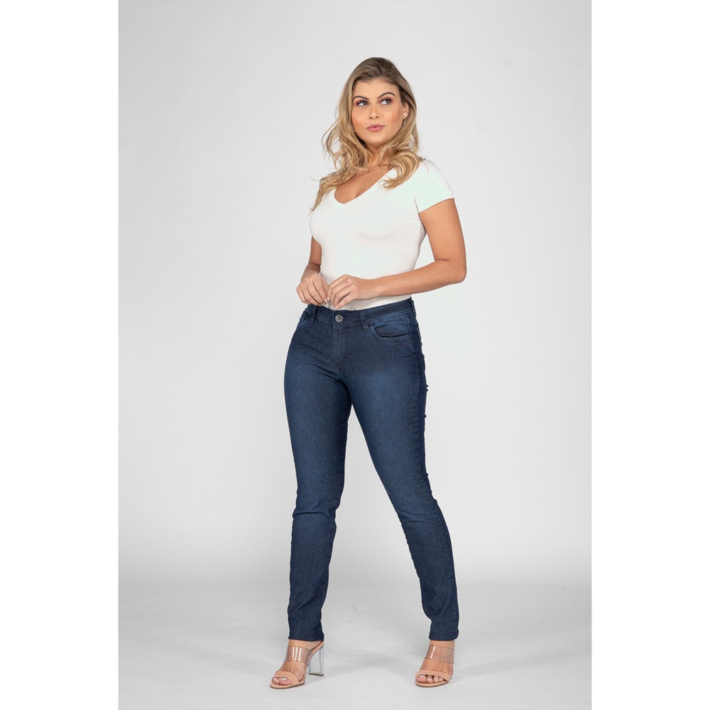 Calça jeans best sale feminina justa