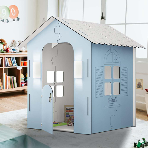 Casa Casinha Boneca Barbie 80cm Polly Mdf c/ 50 Moveis no Shoptime