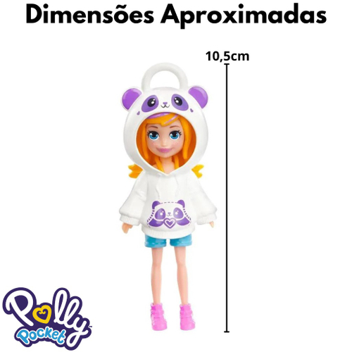 Boneca Mattel Polly Pocket Amigas De Capuz Sortido HKV98