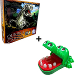 Jogos infantil Crocodilo Dentista Brinquedo Aperta Dente Crocodilo dentista  Jogo de Mesa Polibrinq em Promoção na Americanas