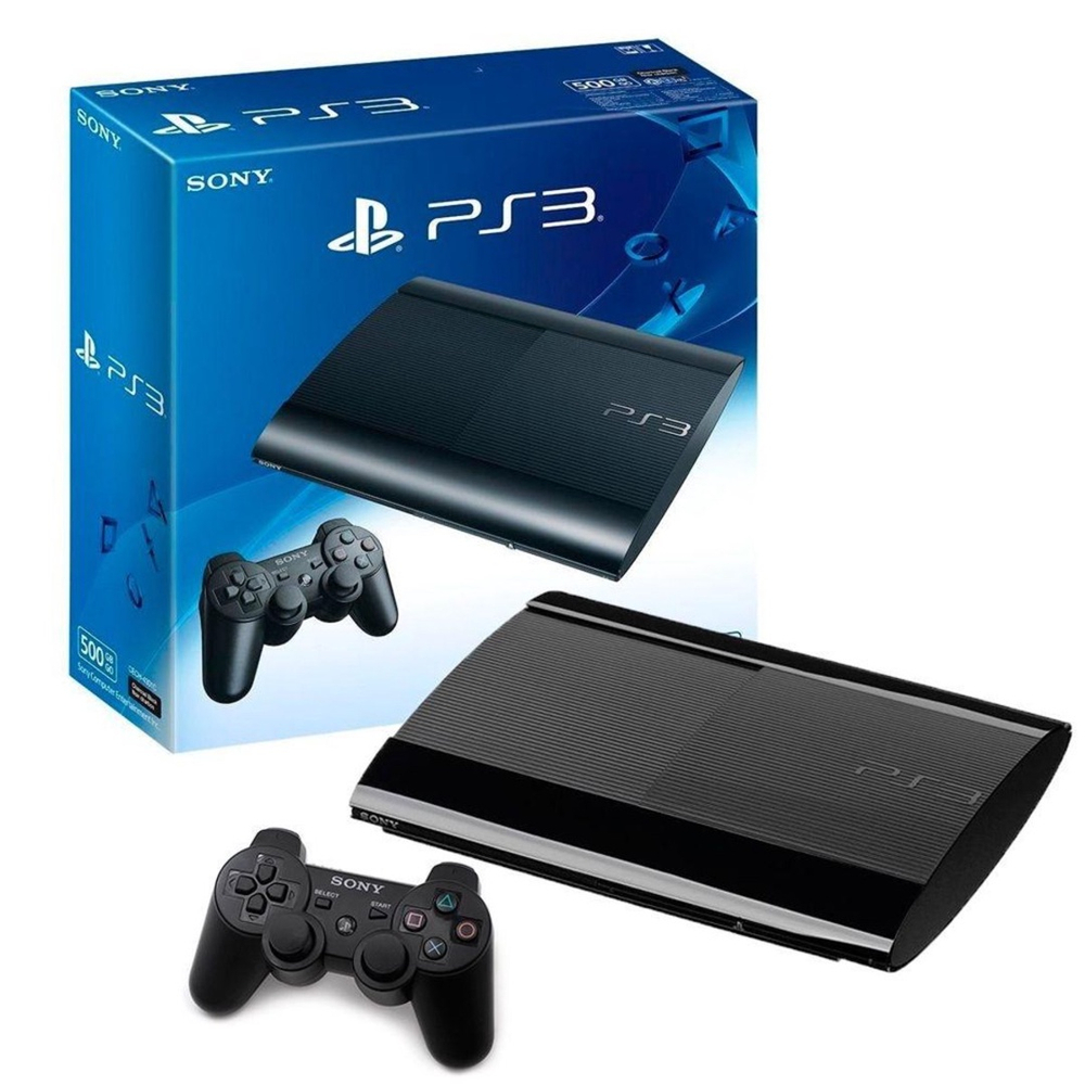 Console PS3 Super Slim + 80 Jogos + 2 Controles na Americanas Empresas