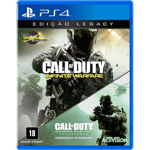 Jogo Call of Duty Infinite Warfare Ps4 Midia Fisica Original Cod