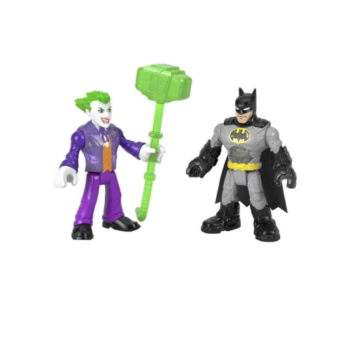 Boneco Flexível Batman + Boneca Arlequina Harley Quinn dc em Promoção na  Americanas