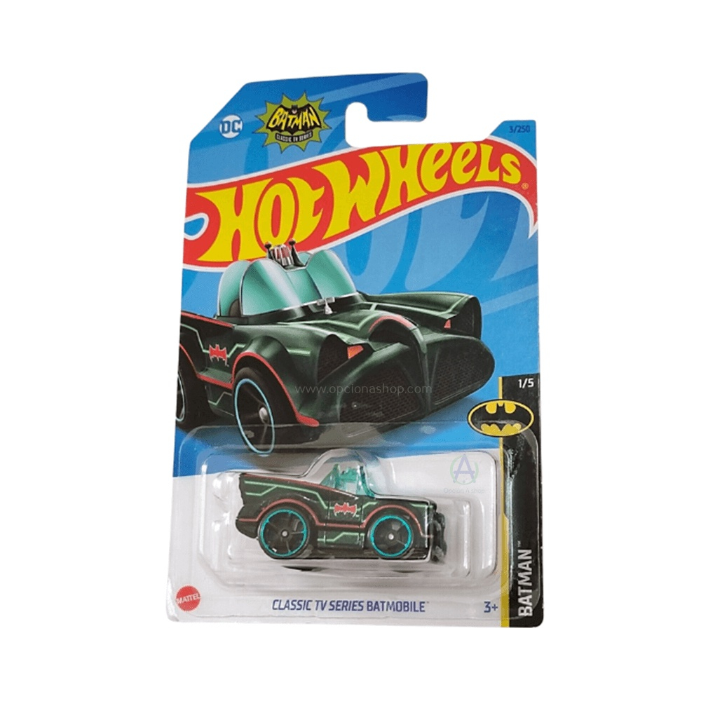 Hot Wheels Batman Cassic Tv Series Batmobile Mattel no Shoptime