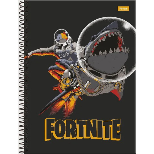 Caderno C/D 01 Materia Fortnite Foroni