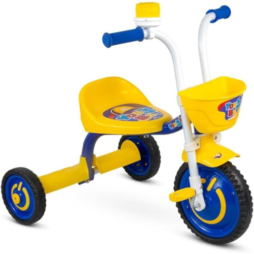 Triciclo infantil grande c/ empurrador 1-3 anos bandeirante velobaby em  Promoção na Americanas