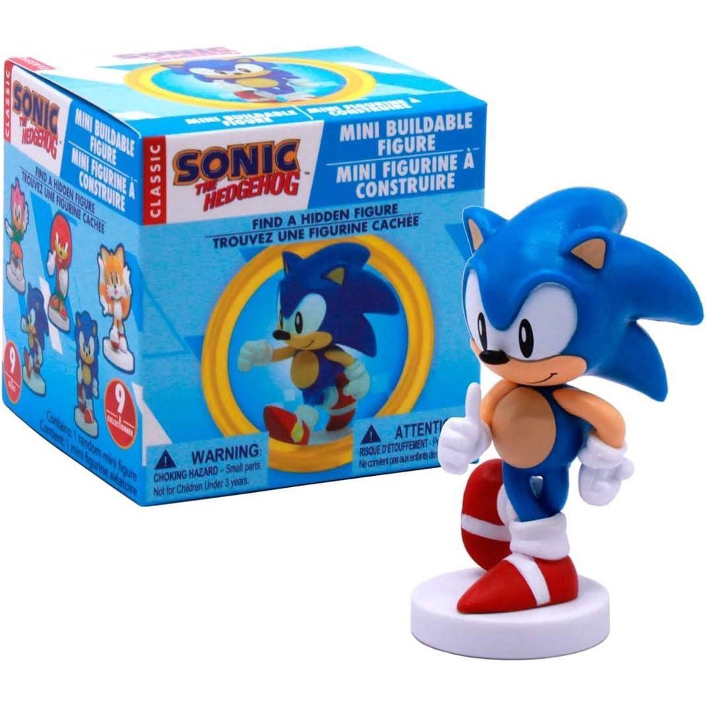 Mini Figura - Colecionavel - Sonic The Hedgehog - Super Sonic