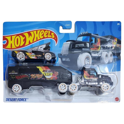 Pista Estacionamento no Centro da Cidade + Carrinho - Hot Wheels