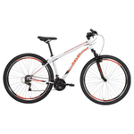 Bicicleta Adulto Caloi Velox Aro 29 Quadro de Aço, Tamanho 17, Freio V-Brake, Branco
