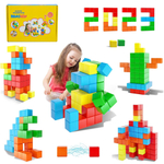 Brinquedo Infantil Super Blocos De Montar (Similar Lego) 84 Peças Color -  Brinquedos Didáticos Pecinhas De Montar PakiToys em Promoção na Americanas