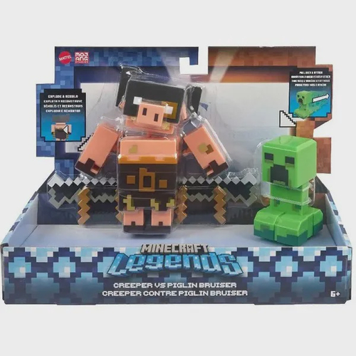 Boneco Creeper Minecraft 22cm - Mattel FVH22 no Shoptime