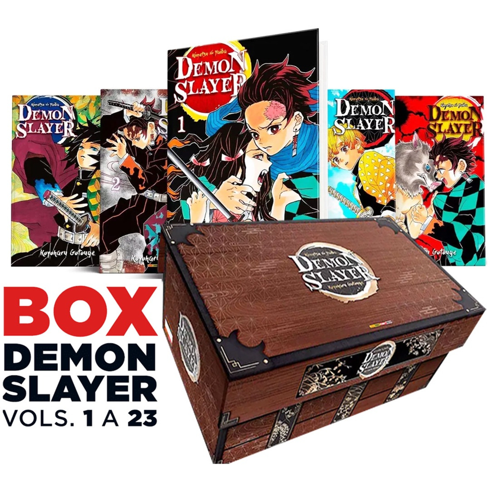 Box Demon Slayer Vols. 1 Ao 23 - Origami Importadora