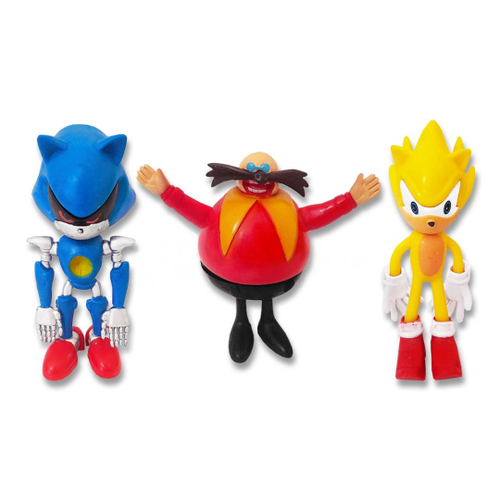 Boneco Sonic Vermelho Grande Collection na Americanas Empresas