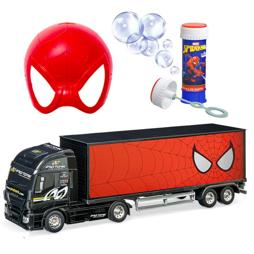 Carrinho Controle Remoto Homem Aranha Web Crasher Candide 5842