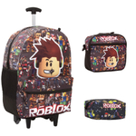 Mochila Roblox Nub Rodinhas Lancheira Estojo Kit em Promoção na Americanas