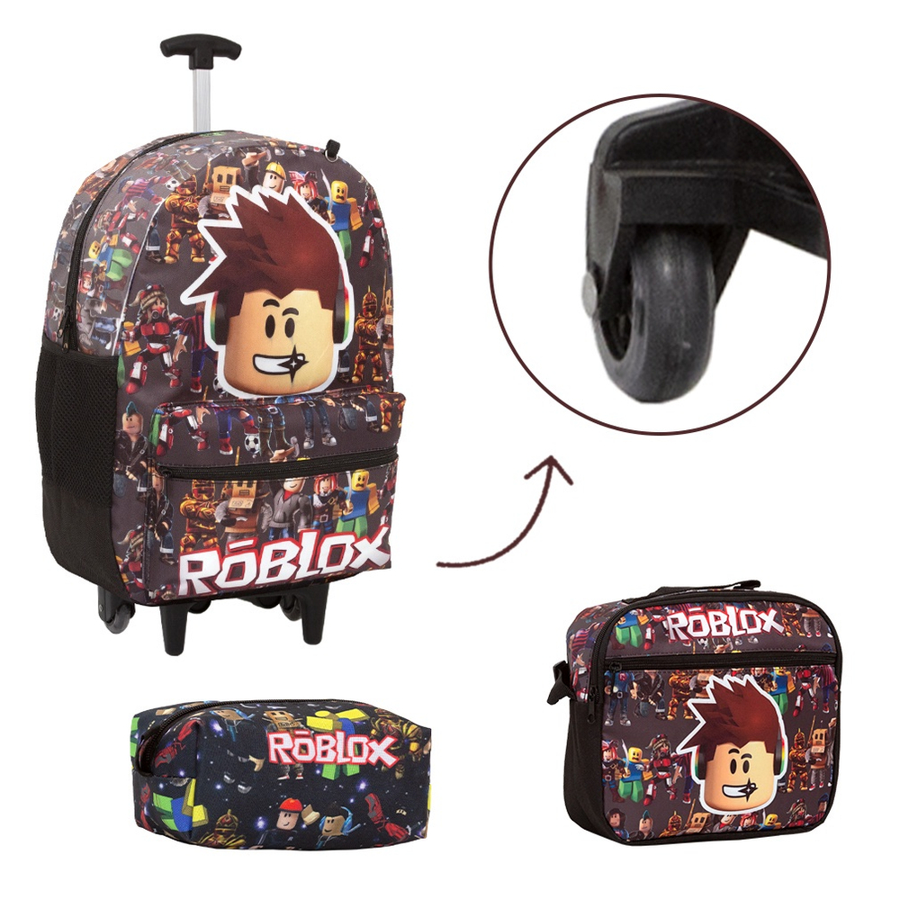 Mochila Roblox - Conjunto Infantil