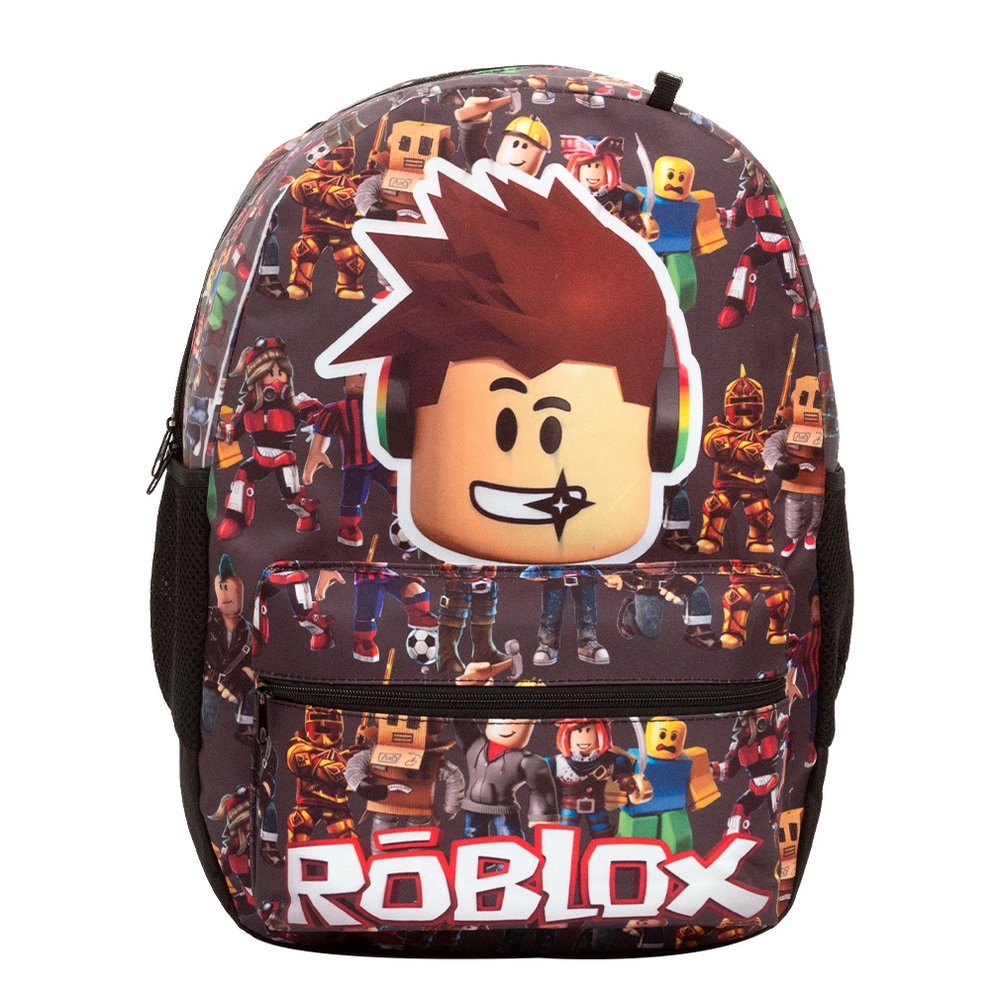 Mochila Masculina Escolar Juvenil Rodinha Roblox Lançamento em Promoção na  Americanas