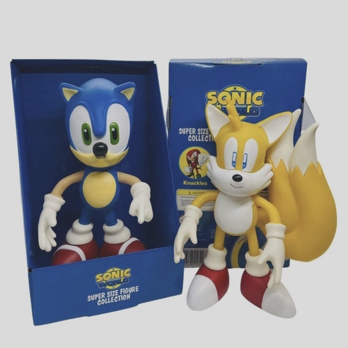 Sonic Vermelho E Sonic Preto Collection Original 2 Bonecos na Americanas  Empresas