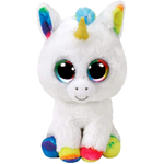Urso de Pelúcia Ty Beanie Boos 16cm Unicórnio Pixy Original