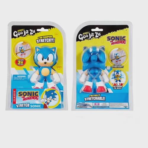 Boneco Elástico Sonic Heroes Of Goo Jit Zu Estica Brinquedo Infantil  Coleção - Sunny - Bonecos - Magazine Luiza