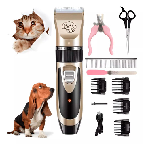 Maquina cortar pelo gato silenciosa best sale