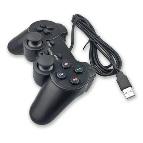 Controle Manete Joystic Usb Analogico Pc Ps2 Game - Online