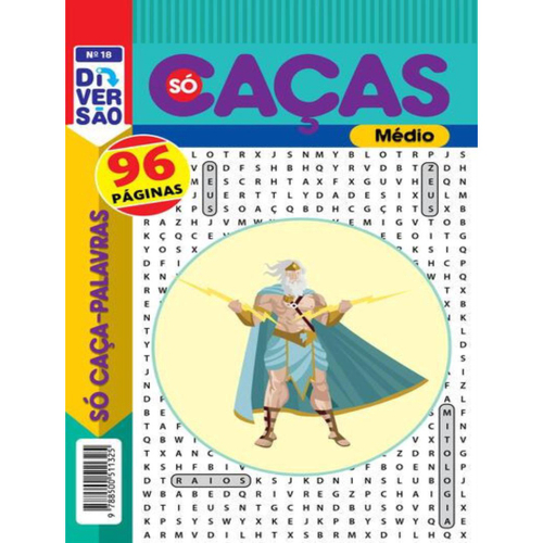 Kit 6 Livro Caça Palavras Coquetel Nível Fácil 48 Páginas no Shoptime