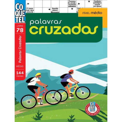 Livro Coquetel Palavras Cruzadas Jumbo Nível Médio Ed 15 - RioMar Aracaju  Online