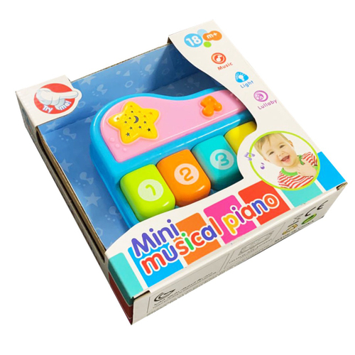 Brinquedo Piano Teclado Musical Infantil Bebe Som