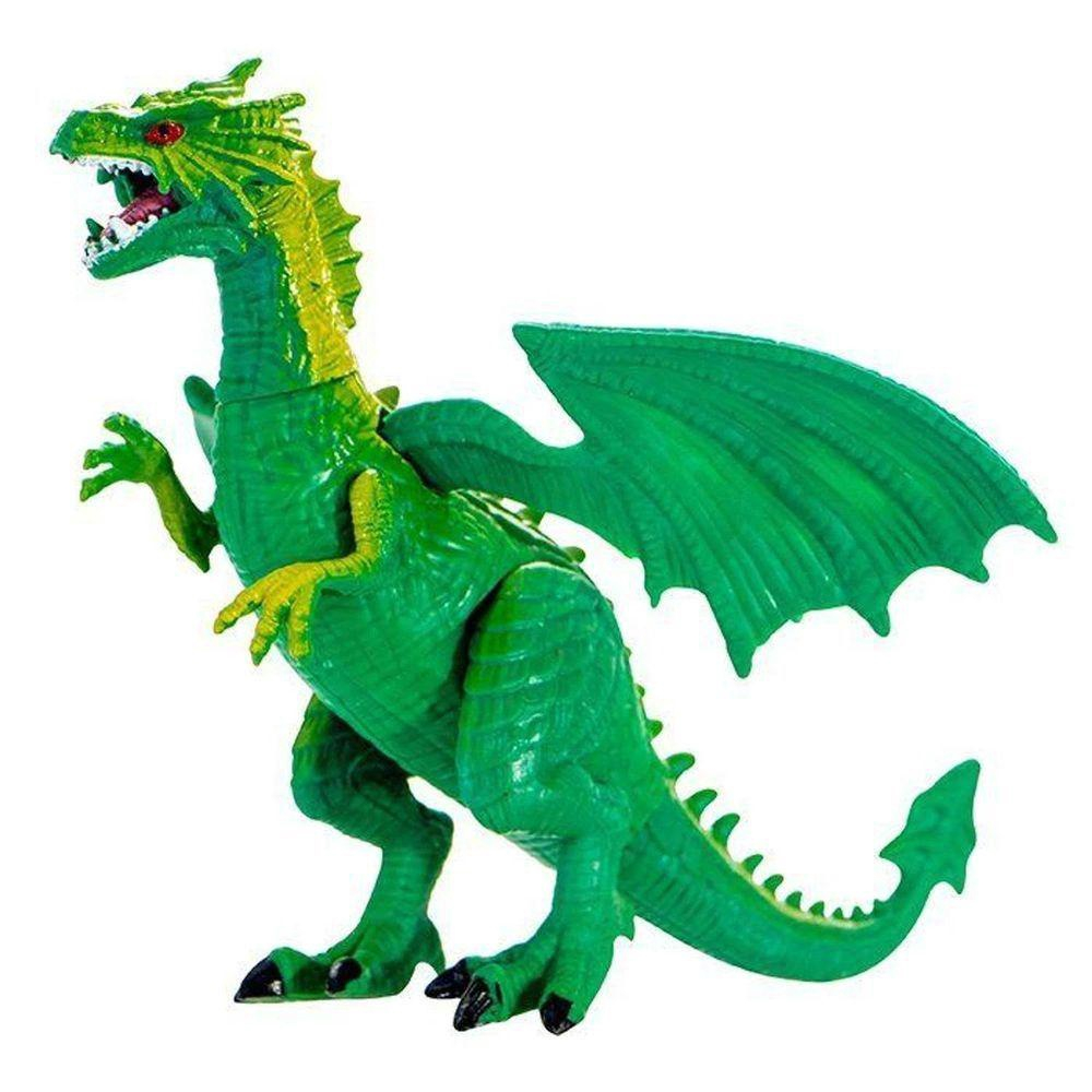 Dragão de Brinquedo ZB300 Verde - Art Brink em Promoção na
