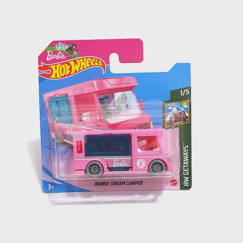 Carrinho Hot Wheels Barbie Dream Camper Pink / Raro