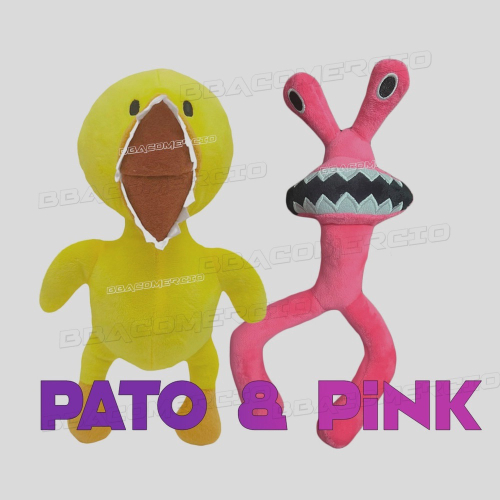 Kit 3 Pelúcias Rainbow Friends-roblox