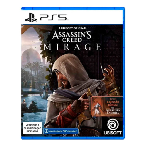 Jogo Assassin's Creed Mirage Standard Edition Playstation 5 Mídia Física